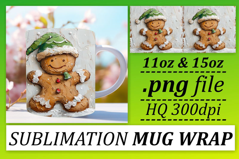Charming mug wraps, great for seasonal crafts! Sublimation afrosvg 