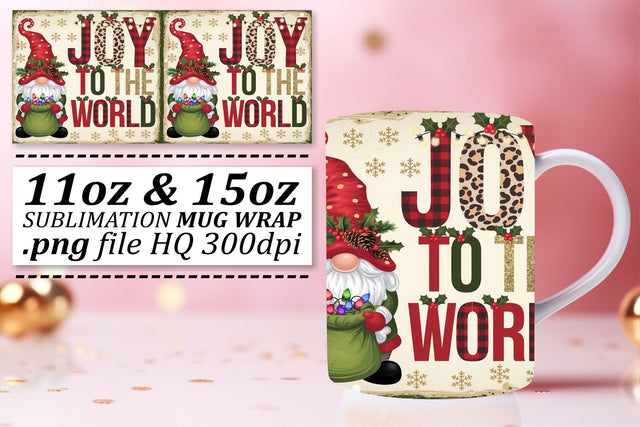 Charming mug wraps, perfect for personal touch! , Gnomes Sublimation afrosvg 