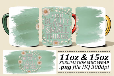 Charming mug wraps, perfect for personal touch! , Quote Sublimation afrosvg 