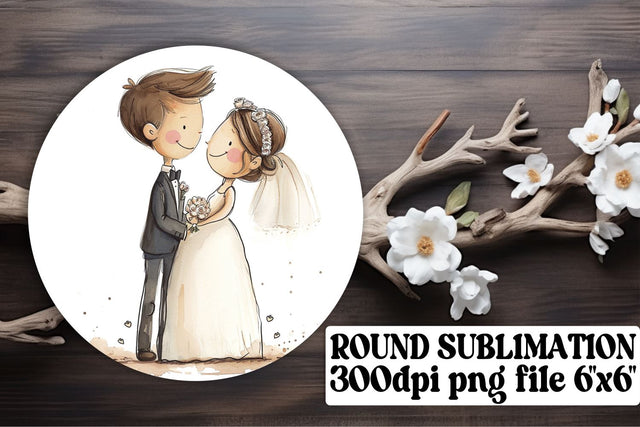 Charming Round Ornaments Sublimation Set Sublimation afrosvg 