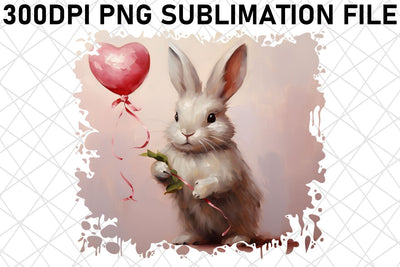 Charming Sublimation Art: Animal Love Balloon Sublimation afrosvg 