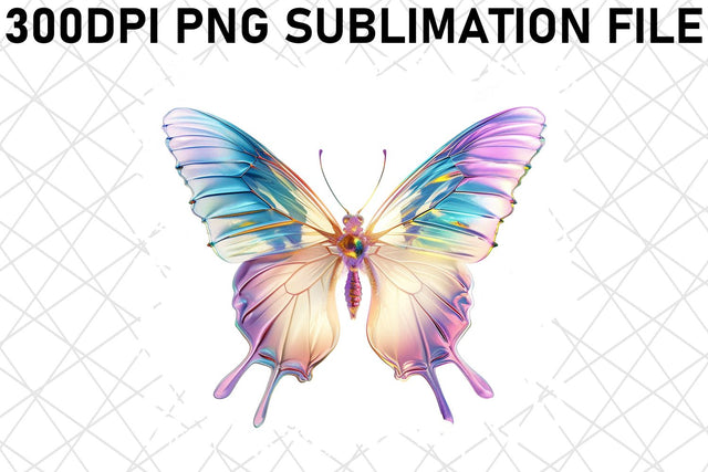 Charming Watercolor Butterfly Bundle Sublimation afrosvg 