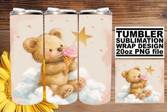 Charming Watercolor Kids Sublimation Tumbler Sublimation afrosvg 