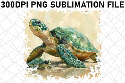 Charming Watercolor Mother & Baby Animal Sublimation Sublimation afrosvg 