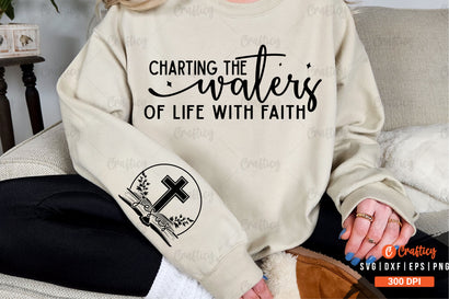 Charting the waters of life with faith Sleeve SVG Design SVG Designangry 