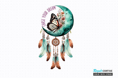 Chase your dream Sublimation Design Sublimation Regulrcrative 