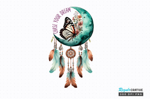 Chase your dream Sublimation Design Sublimation Regulrcrative 