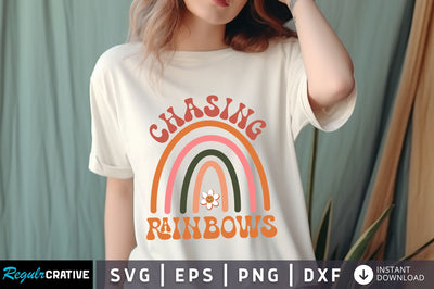 Chasing Rainbows svg Design SVG Regulrcrative 