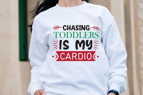 Chasing toddlers is my cardio SVG Angelina750 