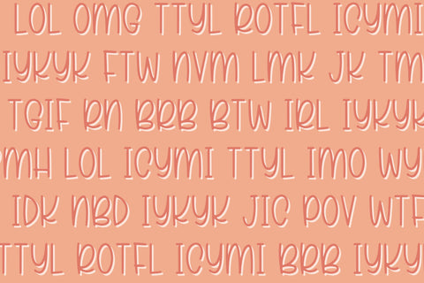 Chatterbox, Cute Handwritten Font for Cricut & More, Fun Handwriting Font Designing Digitals 