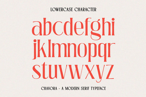 Chavora Font Zeenesia Std 