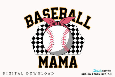 Checkered Baseball Mama PNG, Retro baseball Mama PNG, Baseball Mama PNG, Baseball Coquette Bow PNG, Baseball Bow PNG, Retro baseball Mama PNG Sublimation Sublimation Regulrcrative 