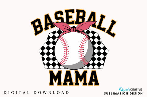 Checkered Baseball Mama PNG, Retro baseball Mama PNG, Baseball Mama PNG, Baseball Coquette Bow PNG, Baseball Bow PNG, Retro baseball Mama PNG Sublimation Sublimation Regulrcrative 