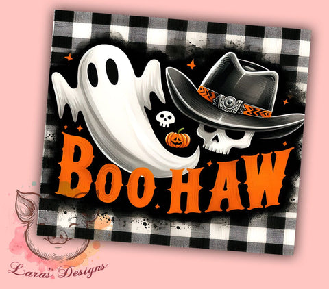 Checkered Ghost 20oz Tumbler Png, Straight & Tapered Tumbler Png, Retro Western Halloween Tumbler Png, Digital Download PNG Sublimation Lara' s Designs 
