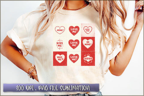 Checkered Valentine Coquette Heart PNG Sublimation Shetara Begum 