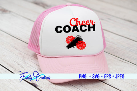 Cheer Coach SVG Family Creations 