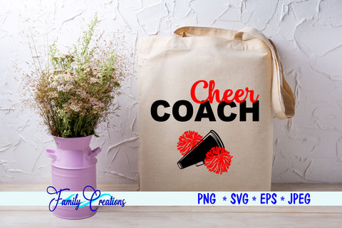 Cheer Coach SVG Family Creations 