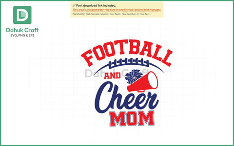 Cheer Coach SVG – Mascot Spirit Logo SVG PNG & EPS V 2 SVG dahukdesign 