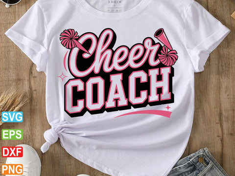 Cheer Coach SVG PNG, Cheerleader Svg SVG Creativeart88 