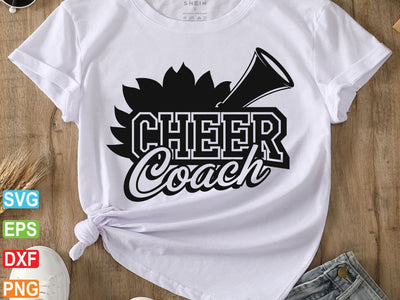Cheer Coach SVG PNG, Cheerleader Svg SVG Creativeart88 