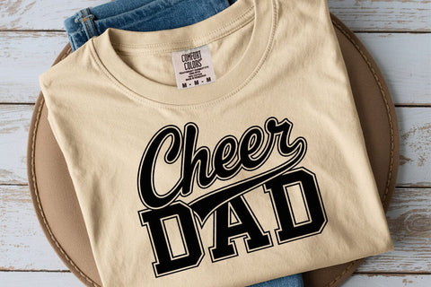Cheer dad Svg, Cheerleader Svg, Cheerleading Svg, Cheer shirt Svg, Cheer Dad Png, Cheer coach Svg SVG DesignDestine 