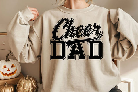 Cheer dad Svg, Cheerleader Svg, Cheerleading Svg, Cheer shirt Svg, Cheer Dad Png, Cheer coach Svg SVG DesignDestine 