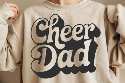 Cheer Dad SVG, Team Spirit File, Cheerleader Mom svg SVG DesignDestine 