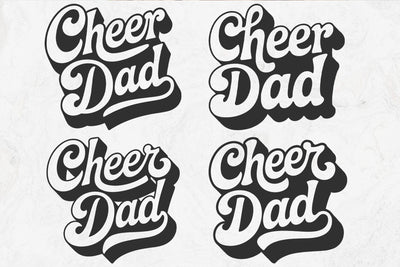 Cheer Dad SVG, Team Spirit File, Cheerleader Mom svg SVG DesignDestine 