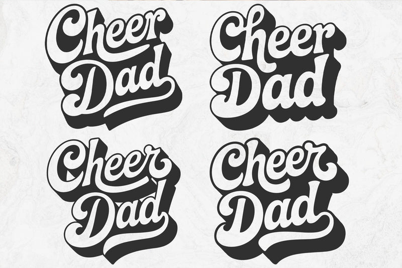 Cheer Dad SVG, Team Spirit File, Cheerleader Mom svg SVG DesignDestine 