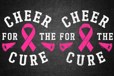 Cheer For The Cure SVG, Breast Cancer Awareness, Cheerleading Svg SVG DesignDestine 