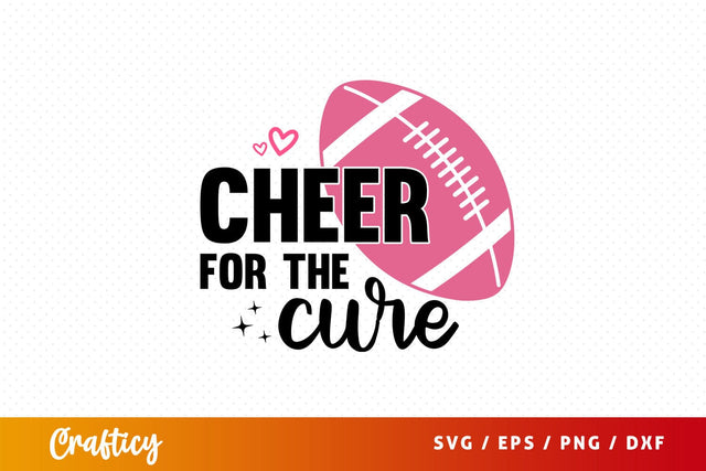Cheer for The cure Svg Design SVG Designangry 