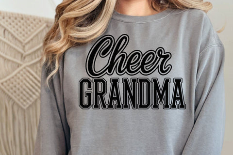 Cheer Grandma, cheer coach svg, cheerleader svg, coach svg SVG DesignDestine 