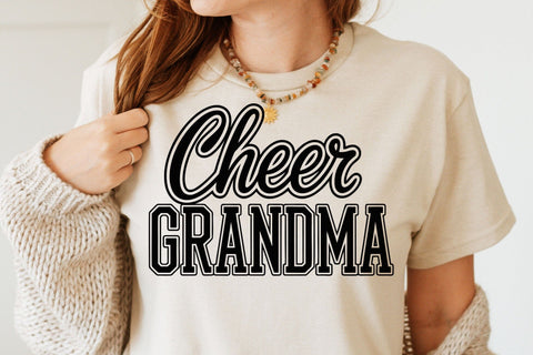 Cheer Grandma, cheer coach svg, cheerleader svg, coach svg SVG DesignDestine 