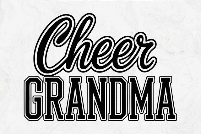 Cheer Grandma, cheer coach svg, cheerleader svg, coach svg SVG DesignDestine 