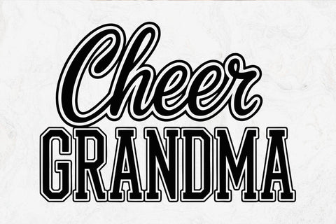 Cheer Grandma, cheer coach svg, cheerleader svg, coach svg SVG DesignDestine 