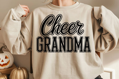 Cheer Grandma, cheer coach svg, cheerleader svg, coach svg SVG DesignDestine 