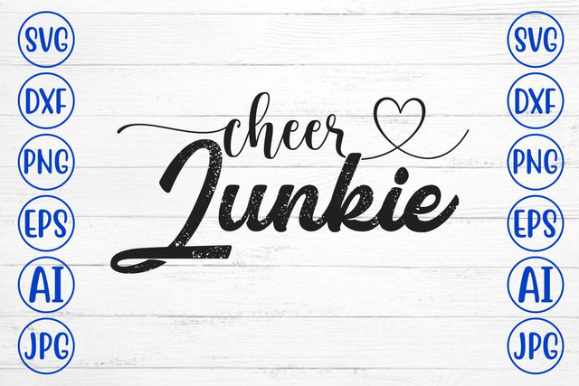 Cheer Junkie SVG SVG Syaman 