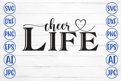 Cheer Life SVG SVG Syaman 