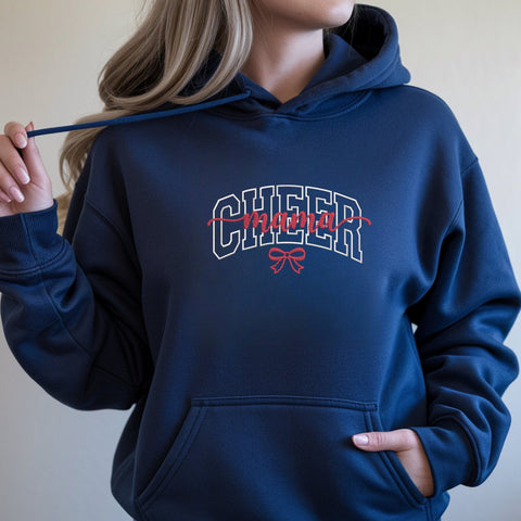 Cheer Mama Embroidery Design – Cheerleading Mom Bow Varsity Machine Embroidery File Embroidery/Applique DESIGNS PatternFeed8 