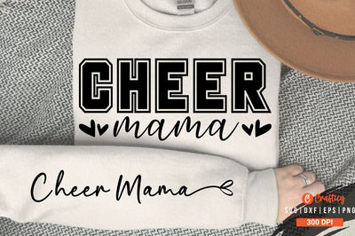 Cheer Mama Sleeve SVG Design SVG Designangry 
