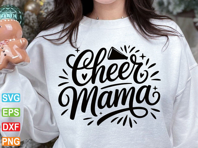 Cheer Mama SVG, Cheerleading Cut File (Digital Download) SVG Creativeart88 