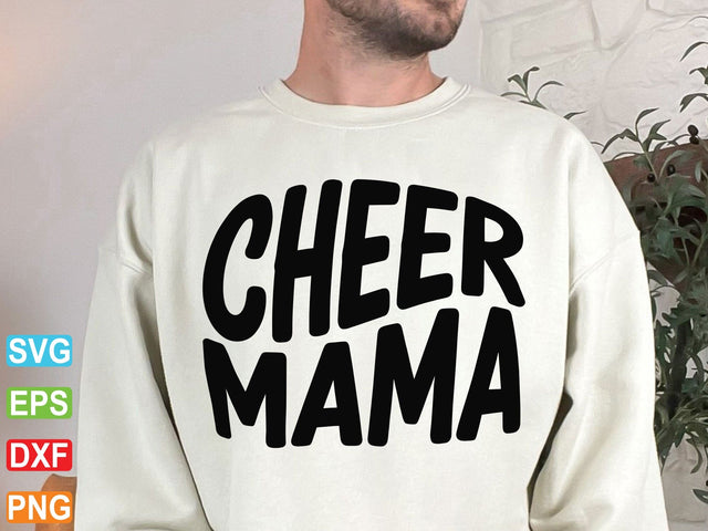 Cheer Mama SVG, Cheerleading Cut File (Digital Download) SVG Creativeart88 
