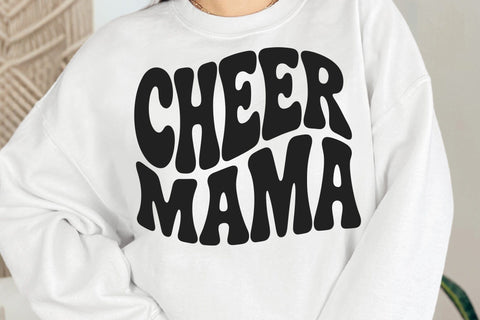 Cheer Mama SVG, Retro Cheerleader Design SVG DesignDestine 
