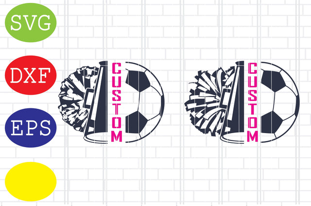 Cheer Megaphone Soccer Svg, Ball Illustration Svg, Jpg, Eps, Dxf Files SVG DigitalSvgFiles 
