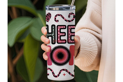 Cheer Mom 20oz Tumbler Wrap Sublimation DesignSVG 