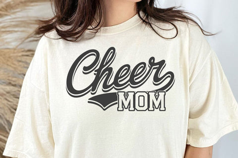 Cheer Mom Svg, , Cheer Dad Svg Megaphone Svg, Pom Pom Svg, Pompom, Cheer Cone, Cheerleader Team Svg SVG DesignDestine 
