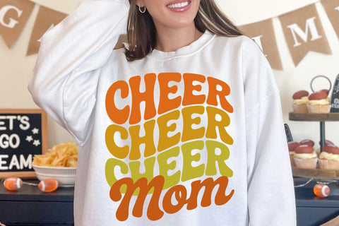 Cheer Mom Svg, Hippie Font, Cricut Silhouette Cut Files SVG DesignDestine 