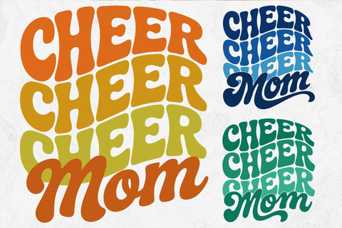 Cheer Mom Svg, Hippie Font, Cricut Silhouette Cut Files SVG DesignDestine 
