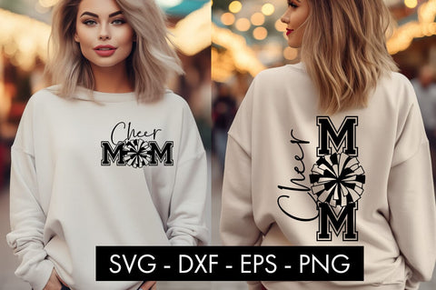 Cheer Mom SVG PNG Sublimation SVG Freeling Design House 