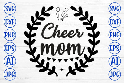 Cheer Mom SVG SVG Syaman 
